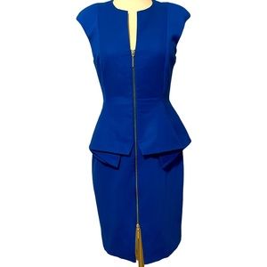 Ted Baker Kwyli Structured Peplum Zip Detail Dress 2